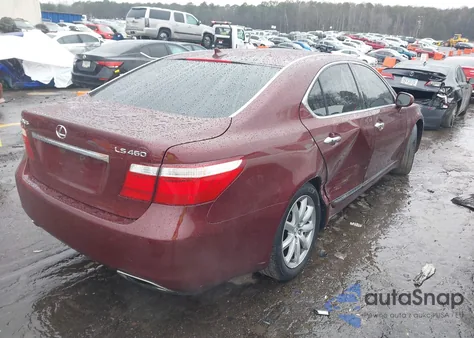 2008 Lexus Ls 460 из США, поврежденный, VIN JTHBL46F685064379